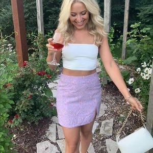 Cutie pink mini skirt - WORN ONCE